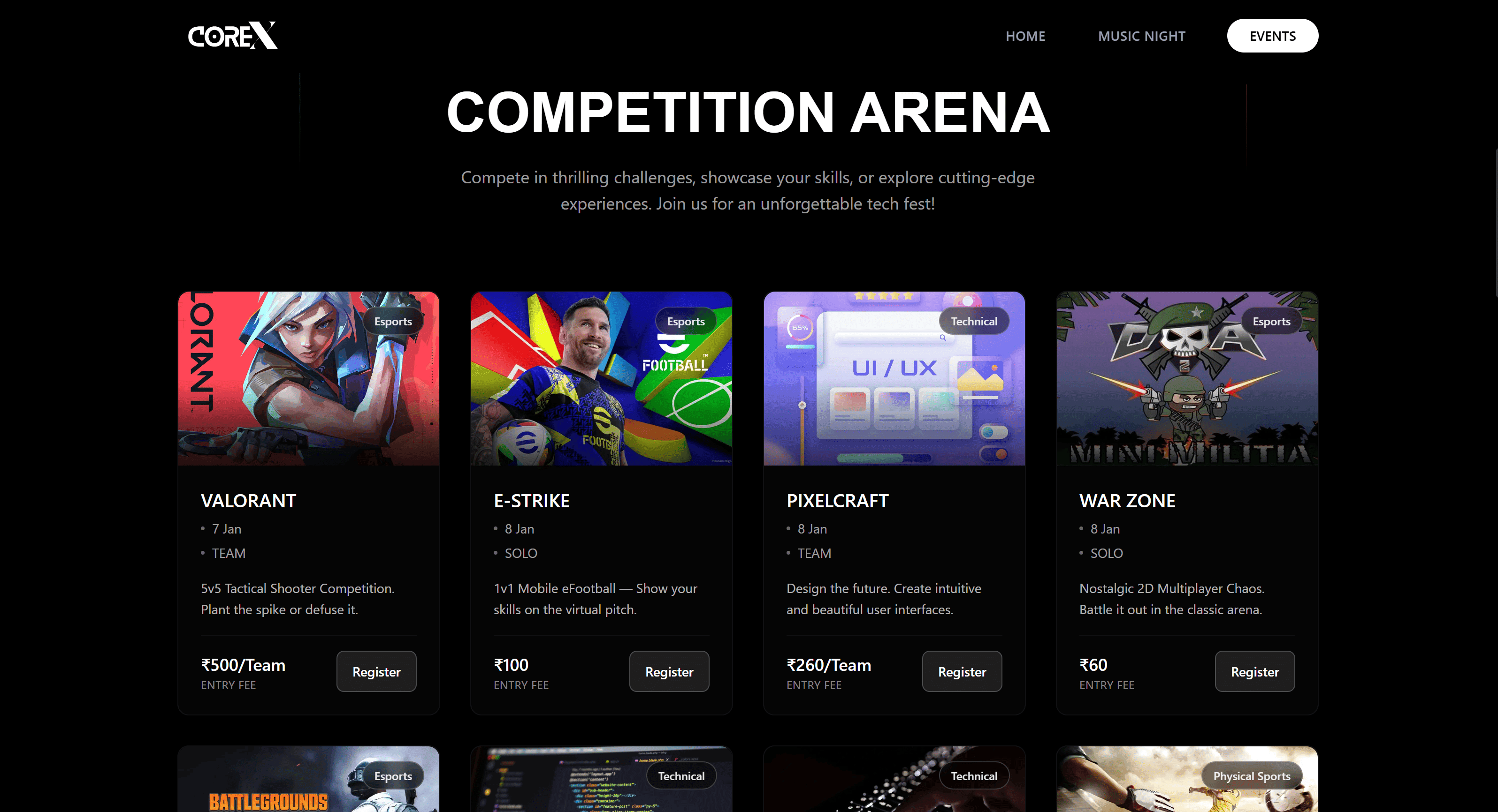 COREX - The Tech Fest